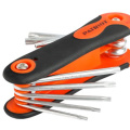 Набор ключей PATRIOT SKT-8F, TORX, T9-T40 складные, CRV, 8-в-1